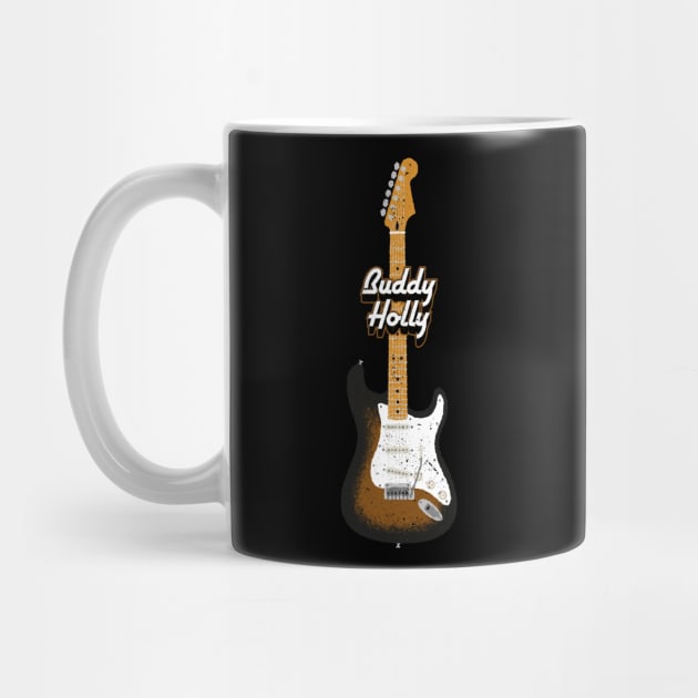 Buddy Holly Electric Guitar by Daniel Cash Guitar